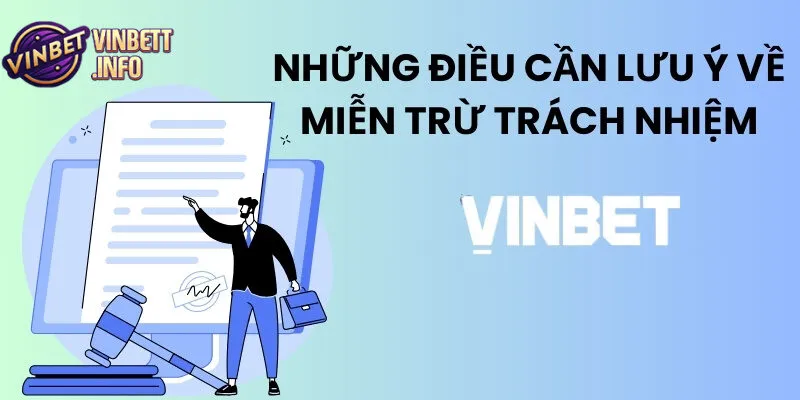 Miễn trừ trách nhiệm không áp dụng cho các vi phạm từ phía nhà cái